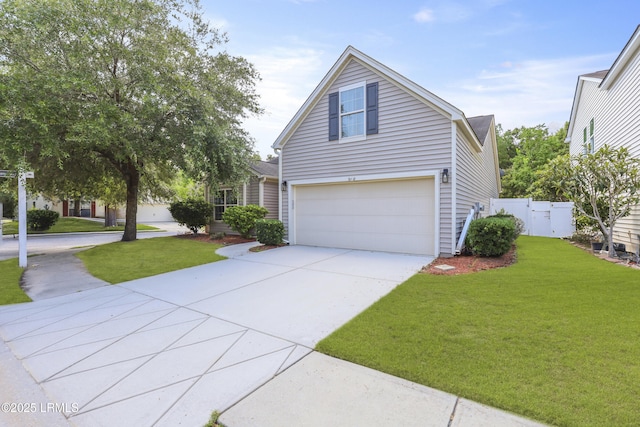 2110 River Rock Way, Beaufort, SC 29902 - traditional-style home featuring an attached garage and driveway
