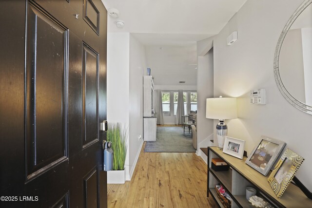 2110 River Rock Way, Beaufort, SC 29902 - foyer with light wood finished floors and baseboards