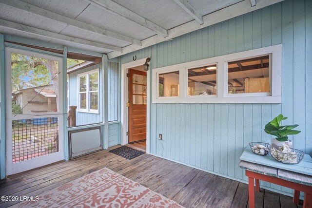 20 Trout St, Bluffton, SC 29910 - sunroom / solarium with beam ceiling