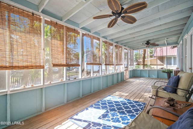 20 Trout St, Bluffton, SC 29910 - sunroom featuring a ceiling fan and a healthy amount of sunlight