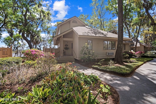 2009 Bluff Villas Rd, Saint Helena Island, SC 29920 - view of front of house with roof with shingles