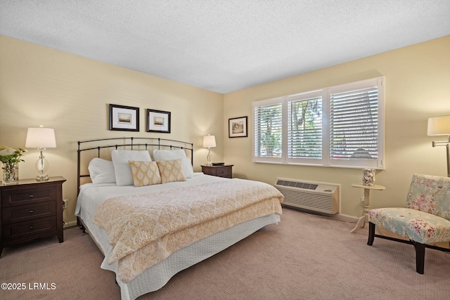 2009 Bluff Villas Rd, Saint Helena Island, SC 29920 - carpeted bedroom with a wall mounted air conditioner and baseboards