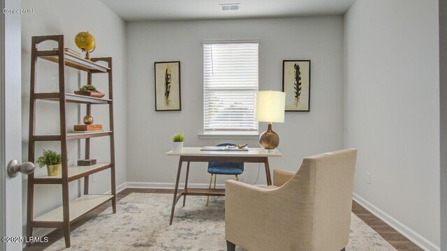 184 Twickenham Loop, Yemassee, SC 29945 - office space featuring wood finished floors and baseboards