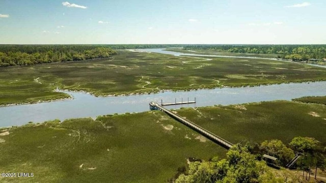 184 Twickenham Loop, Yemassee, SC 29945 - aerial view of property's location featuring a nearby body of water