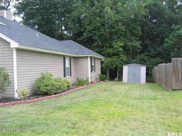 22 Ardmore Ave, Beaufort, SC 29907 - view of yard with a shed