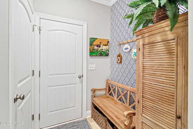 view of mudroom