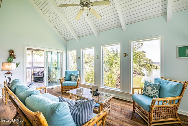 262 Deer Run Ln, Fripp Island, SC 29920 - view of sunroom
