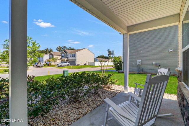 13 Hager Rd, Bluffton, SC 29910 - view of patio with a residential view