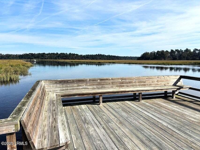 134 Twickenham Loop, Yemassee, SC 29945 - dock area with a water view