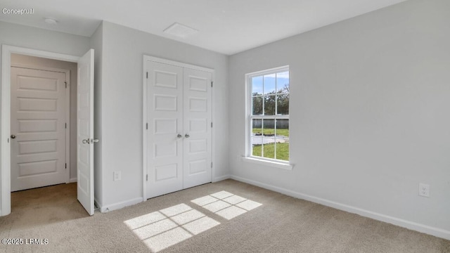 134 Twickenham Loop, Yemassee, SC 29945 - unfurnished bedroom with carpet floors and a closet