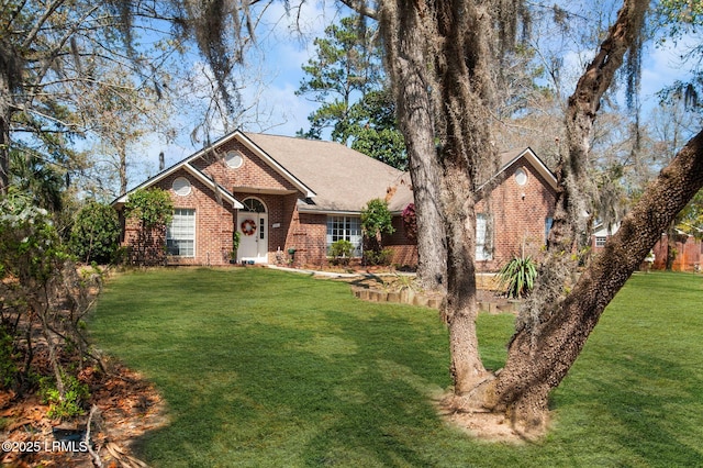 1101 Beavers Den, Beaufort, SC 29902 - single story home with a front yard and brick siding