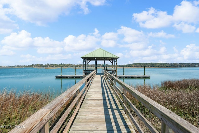 1101 Beavers Den, Beaufort, SC 29902 - dock area with a water view