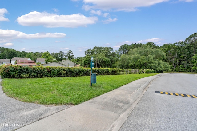 109 Patriot Ct, Beaufort, SC 29906 - view of asphalt road with sidewalks
