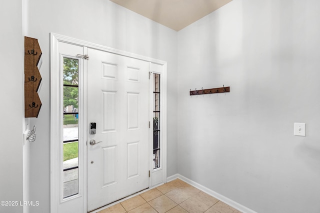 109 Patriot Ct, Beaufort, SC 29906 - foyer entrance featuring light tile patterned floors and baseboards