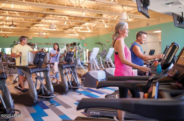 267 Cool Breeze Dr, Hardeeville, SC 29927 - gym with visible vents