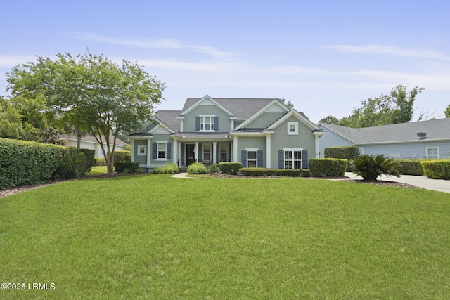 4 Halburton Cir, Bluffton, SC 29910 - view of front of house featuring a front lawn and stucco siding