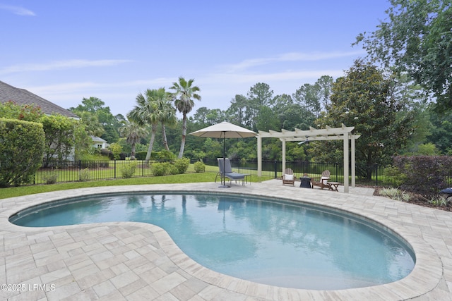 4 Halburton Cir, Bluffton, SC 29910 - view of pool featuring a pergola and a patio