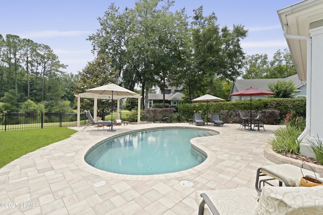 4 Halburton Cir, Bluffton, SC 29910 - view of swimming pool featuring a patio area