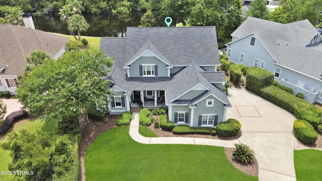4 Halburton Cir, Bluffton, SC 29910 - view of front facade with roof with shingles and driveway
