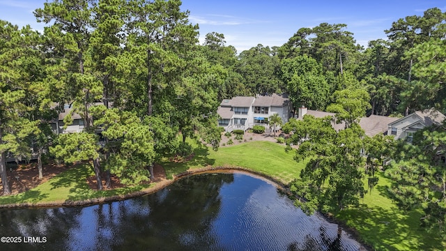 11 Lake Forest Dr Unit 3360, Hilton Head Island, SC 29928 - aerial view of property and surrounding area with a nearby body of water