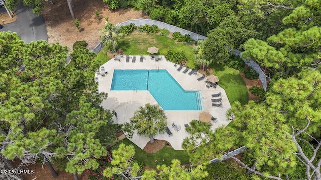 11 Lake Forest Dr Unit 3360, Hilton Head Island, SC 29928 - aerial view of a pool area