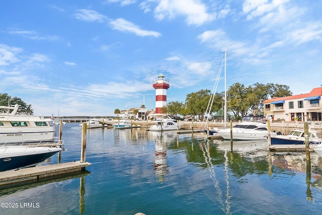 11 Lake Forest Dr Unit 3360, Hilton Head Island, SC 29928 - dock with a water view