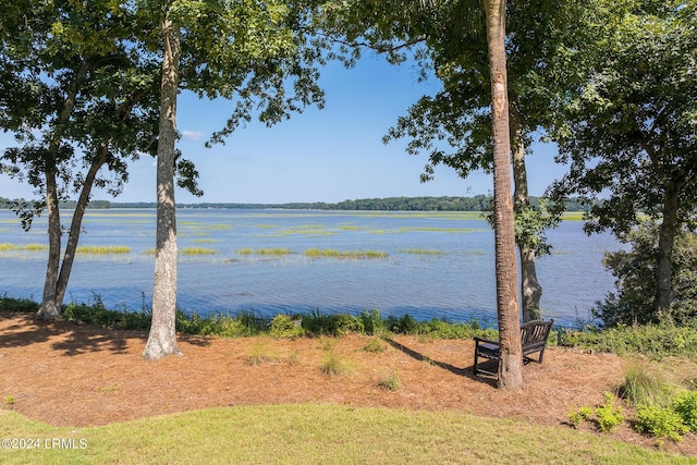 property view of water