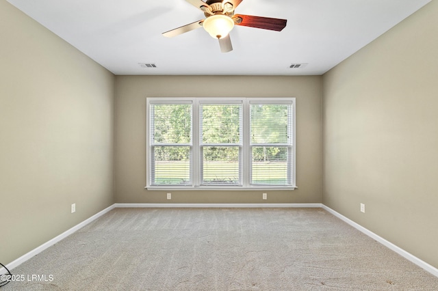 59 Gatewood Ln, Bluffton, SC 29910 - spare room with carpet floors and ceiling fan