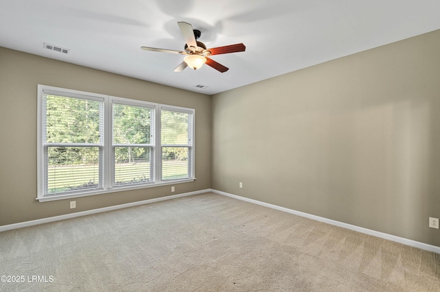 59 Gatewood Ln, Bluffton, SC 29910 - empty room with ceiling fan and light colored carpet