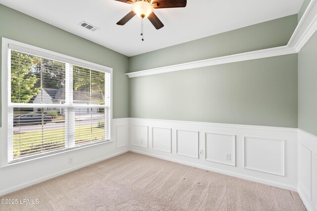 59 Gatewood Ln, Bluffton, SC 29910 - unfurnished living room featuring a ceiling fan, wood finished floors, and recessed lighting