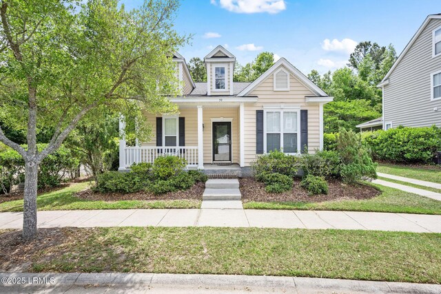39 Woods Bay Rd, Bluffton, SC 29910 - view of front of property with covered porch
