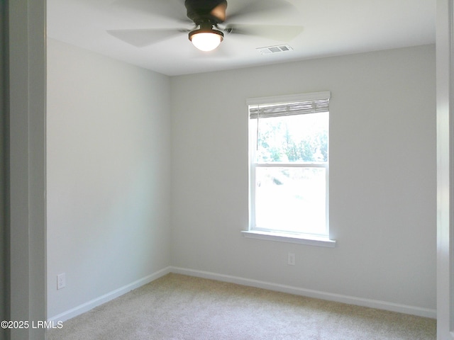 62 Keowee Ln, Beaufort, SC 29906 - unfurnished room with ceiling fan and light carpet