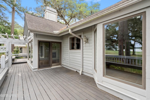 2 Doe Pt, Dataw Island, SC 29920 - view of wooden deck