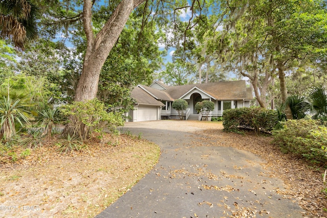 2 Doe Pt, Dataw Island, SC 29920 - view of front of property featuring driveway and a garage