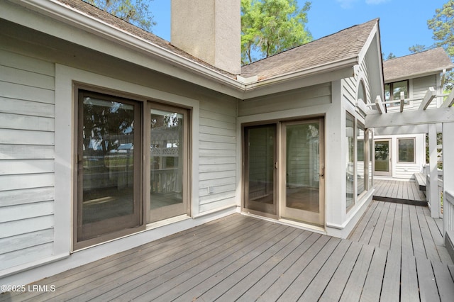 2 Doe Pt, Dataw Island, SC 29920 - view of wooden terrace