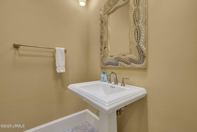 bathroom with sink