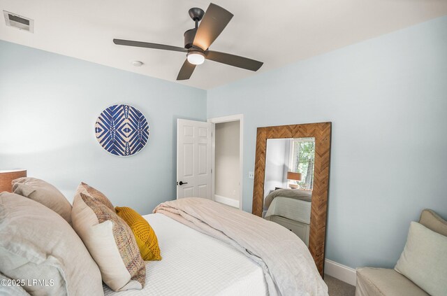 1 Wild Magnolia Ct, Okatie, SC 29909 - carpeted bedroom with baseboards and a ceiling fan