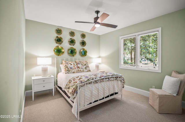 1 Wild Magnolia Ct, Okatie, SC 29909 - bedroom featuring carpet, baseboards, and ceiling fan