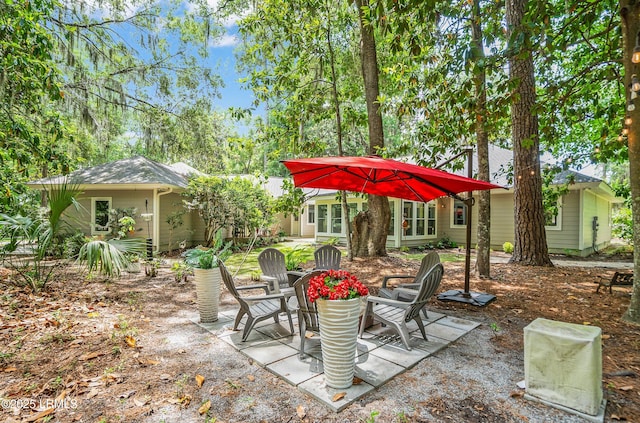 1 Wild Magnolia Ct, Okatie, SC 29909 - view of patio