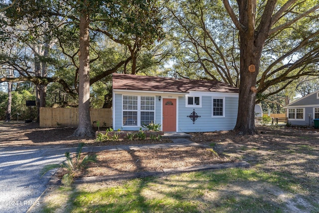 view of ranch-style house