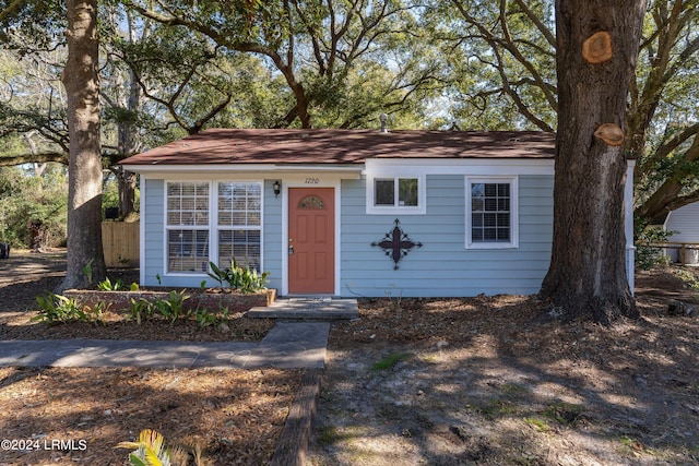 view of front of house