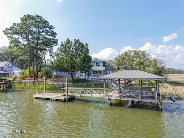 10 Broomfield Ln, Beaufort, SC 29907 - dock with a water view