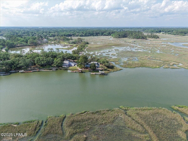 10 Broomfield Ln, Beaufort, SC 29907 - aerial view of a nearby body of water