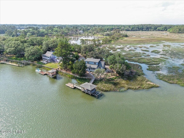 10 Broomfield Ln, Beaufort, SC 29907 - bird's eye view of a large body of water