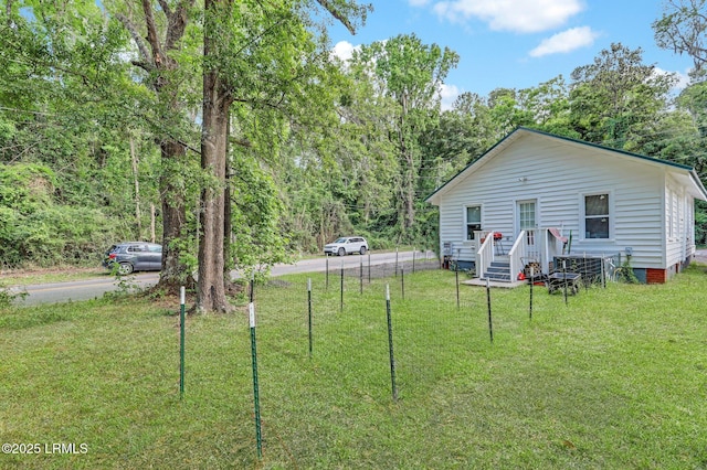 123 Moore St, Walterboro, SC 29488 - view of yard with driveway