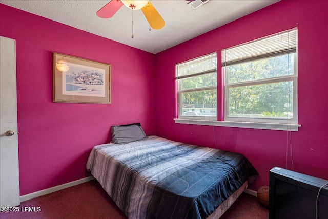 3003 Cherry Blvd, Beaufort, SC 29902 - carpeted bedroom with baseboards and a ceiling fan