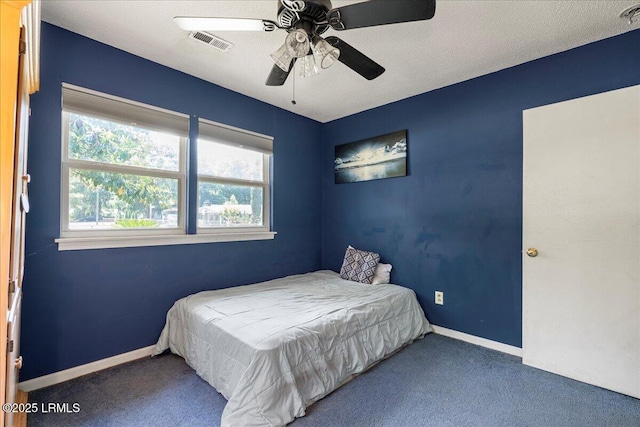 3003 Cherry Blvd, Beaufort, SC 29902 - bedroom with carpet floors, baseboards, and ceiling fan