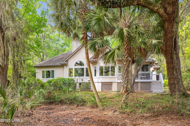 8 Chechessee Cir, Okatie, SC 29909 - exterior space featuring a shingled roof and stucco siding