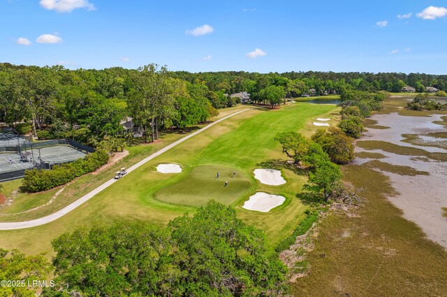 8 Chechessee Cir, Okatie, SC 29909 - bird's eye view featuring golf course view