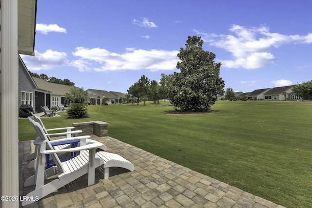 1619 Promenade Ln, Okatie, SC 29909 - view of patio / terrace featuring a residential view